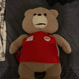 Teddy bear coming from the movies Ted and Ted 2